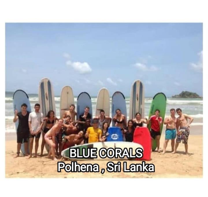 Blue Corals Beach Bungalow Matara Kültér fotó